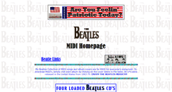 Desktop Screenshot of earlybeatles.com